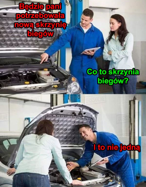 Typowy mechanik